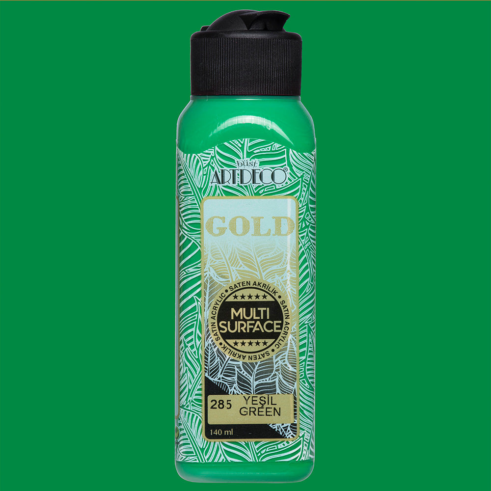 Artdeco Gold Multi-Surface Akrilik Boya 140ml Yeşil 285