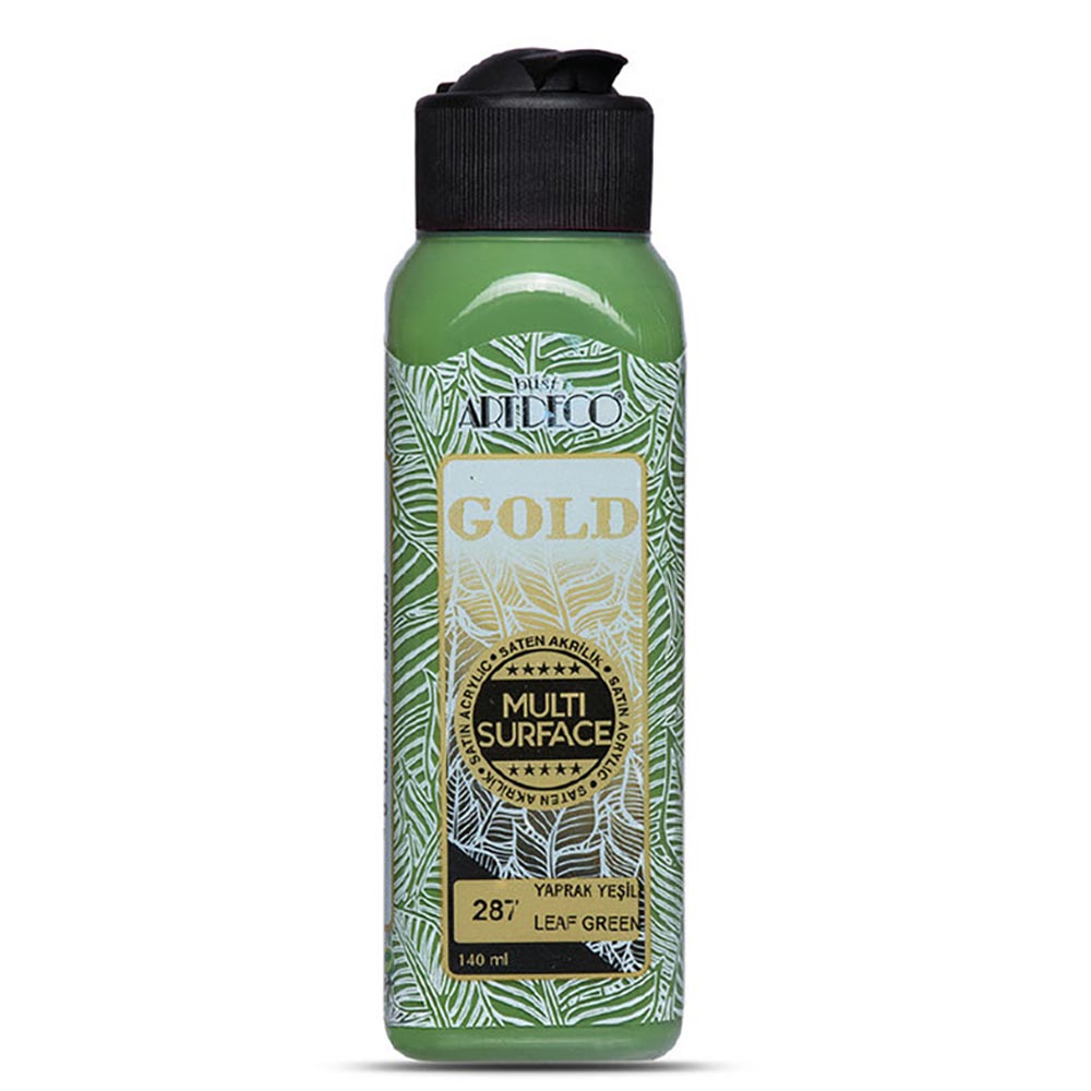 Artdeco Gold Multi-Surface Akrilik Boya 140ml Yaprak Yeşili 287