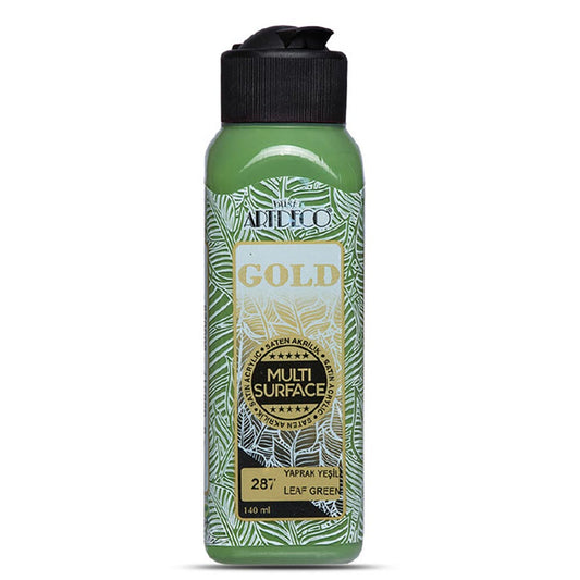 Artdeco Gold Multi-Surface Akrilik Boya 140ml Yaprak Yeşili 287