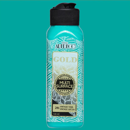 Artdeco Gold Multi-Surface Akrilik Boya 140ml Vintage Yeşil 289