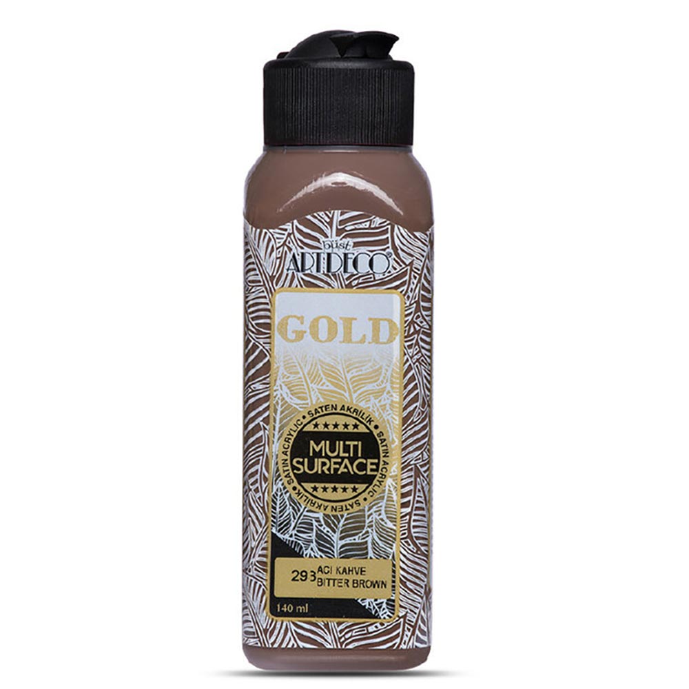 Artdeco Gold Multi-Surface Akrilik Boya 140ml Acı Kahve 293