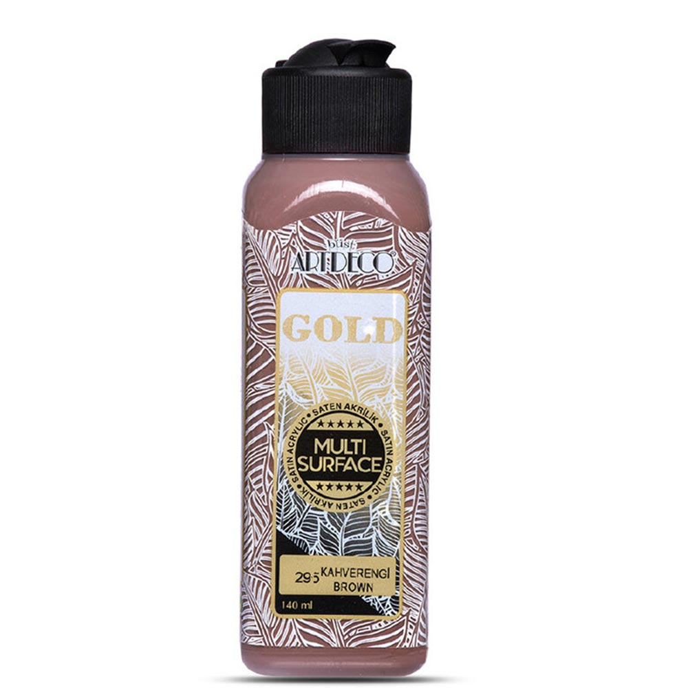 Artdeco Gold Multi-Surface Akrilik Boya 140ml Kahverengi 295