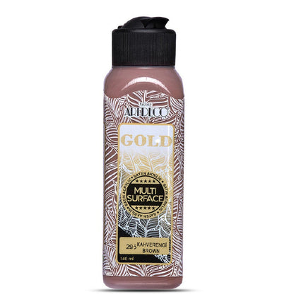 Artdeco Gold Multi-Surface Akrilik Boya 140ml Kahverengi 295