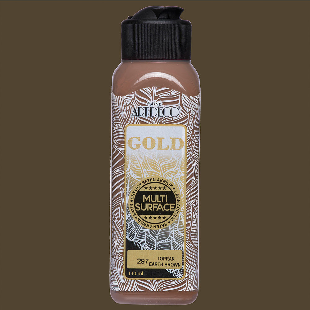 Artdeco Gold Multi-Surface Akrilik Boya 140ml Toprak 297