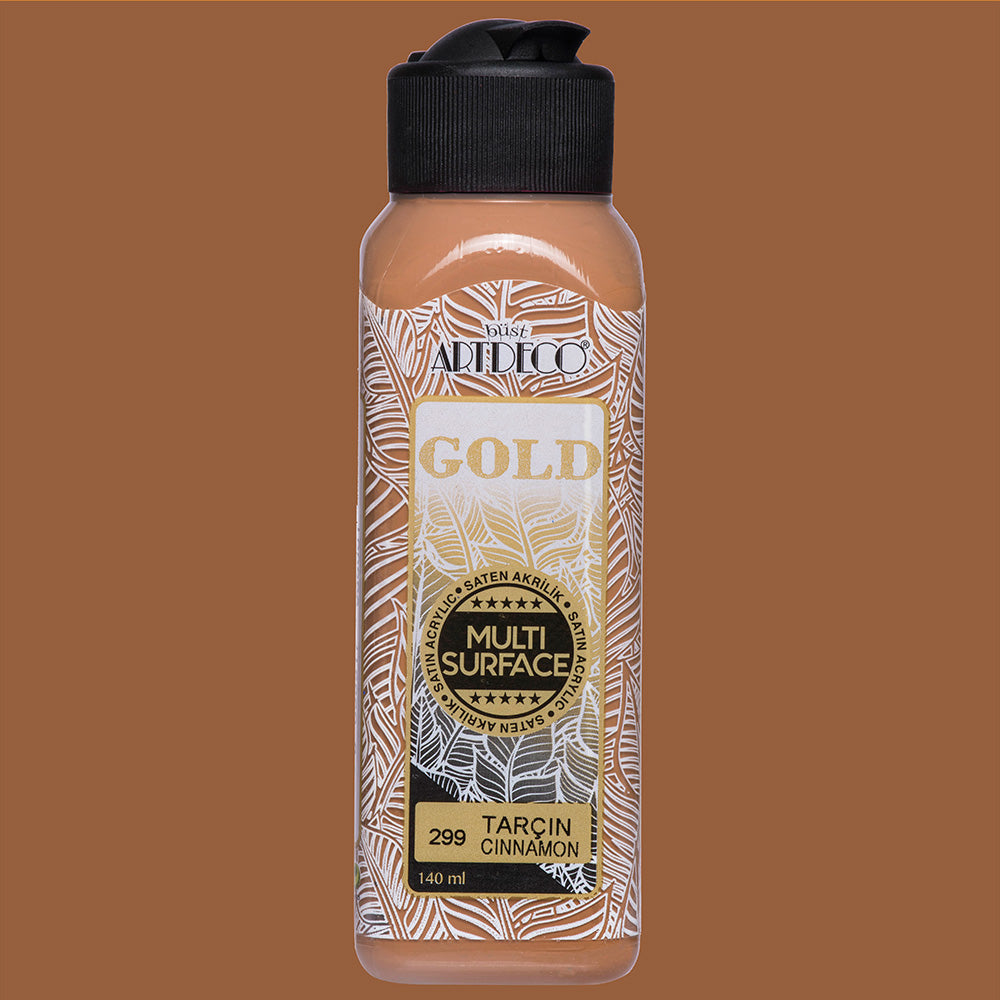Artdeco Gold Multi-Surface Akrilik Boya 140ml Tarçın 299