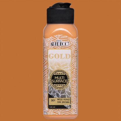 Artdeco Gold Multi-Surface Akrilik Boya 140ml Meşe Rengi 301