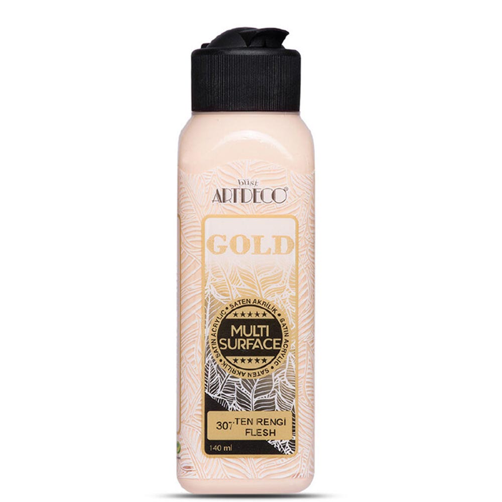 Artdeco Gold Multi-Surface Akrilik Boya 140ml Ten Rengi 307