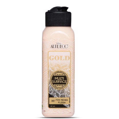 Artdeco Gold Multi-Surface Akrilik Boya 140ml Ten Rengi 307