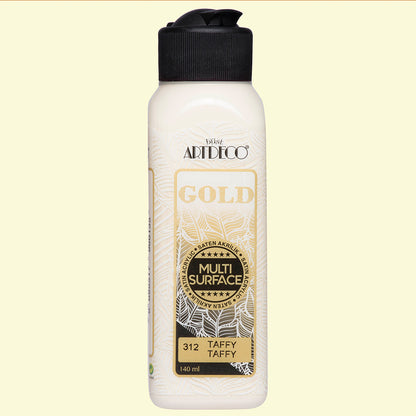 Artdeco Gold Multi-Surface Akrilik Boya 140ml Taffy 312