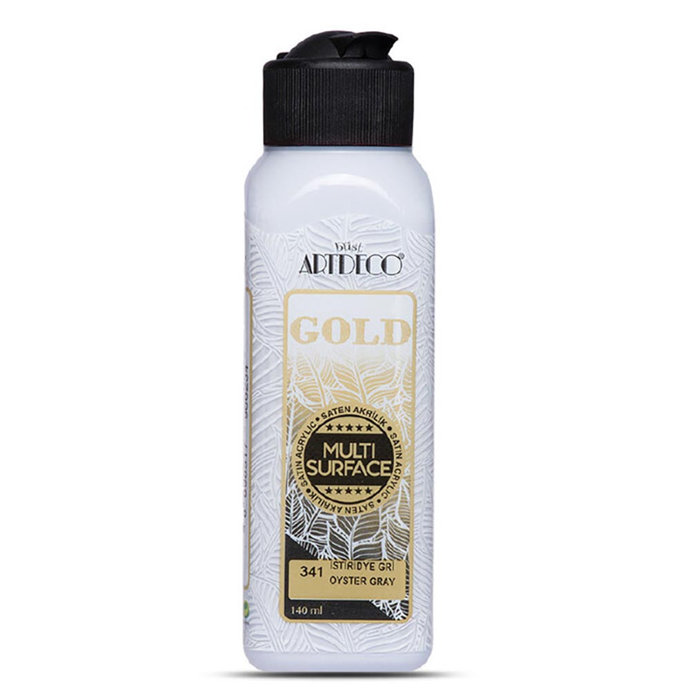 Artdeco Gold Multi-Surface Akrilik Boya 140ml İstiridye Grisi 341