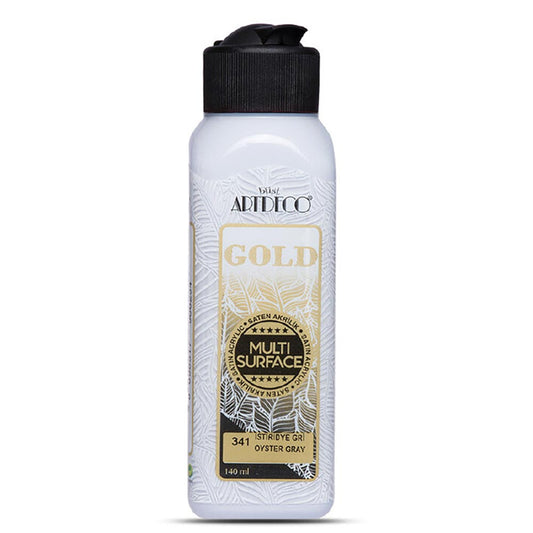 Artdeco Gold Multi-Surface Akrilik Boya 140ml İstiridye Grisi 341