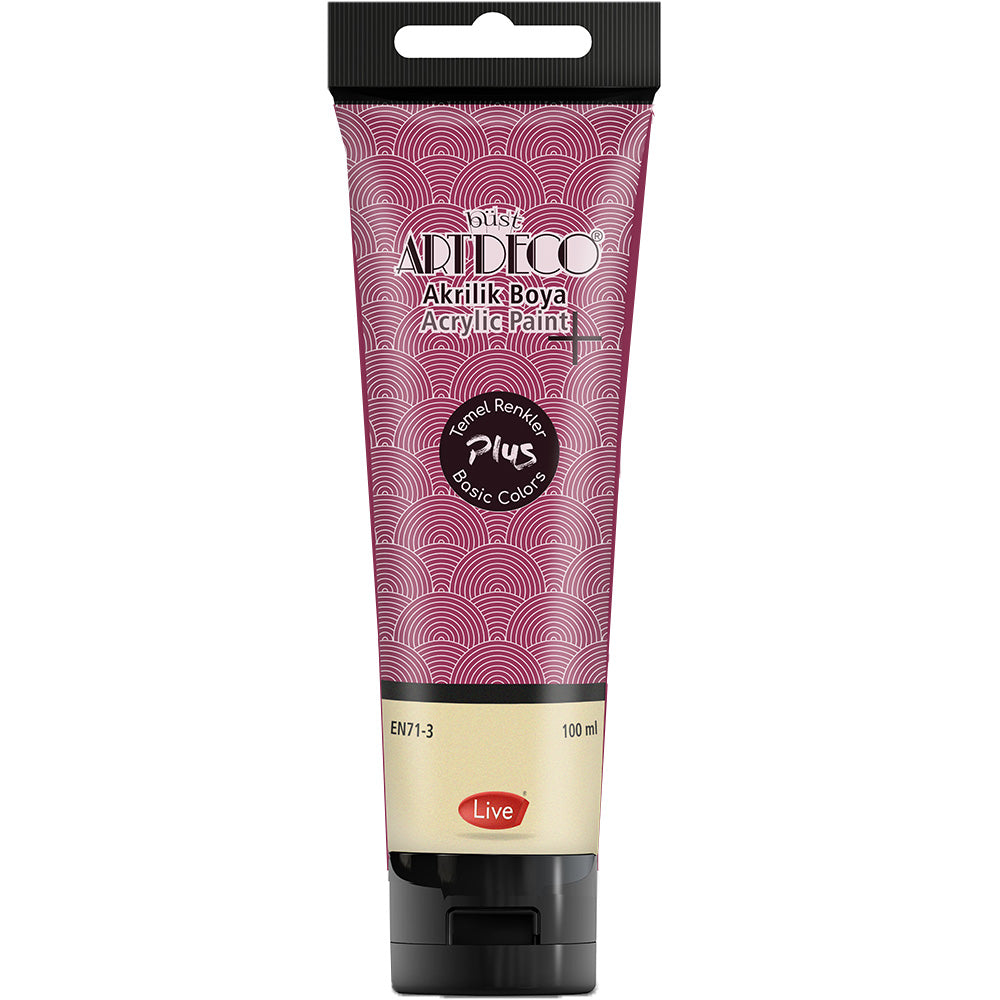 Artdeco Plus Akrilik Boya 100ml Tüp Pembe 430