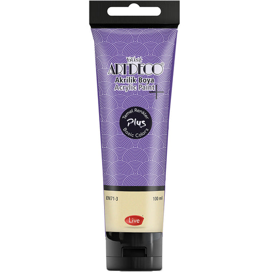 Artdeco Plus Akrilik Boya 100ml Tüp Mor 437