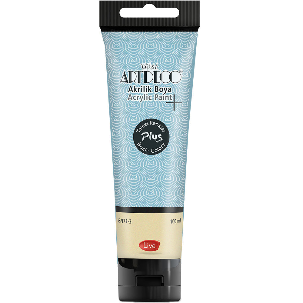 Artdeco Plus Akrilik Boya 100ml Tüp Toz Mavi 440