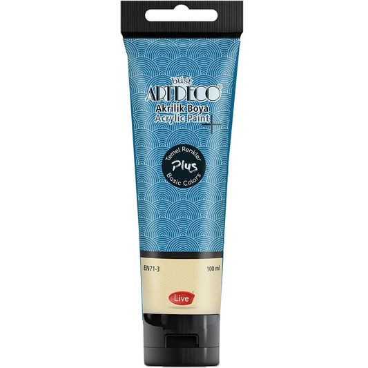 Artdeco Plus Akrilik Boya 100ml Tüp Turkuaz 455
