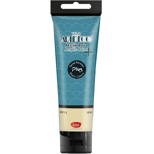 Artdeco Plus Akrilik Boya 100ml Tüp Turkuaz Yeşil 457