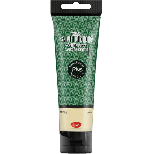 Artdeco Plus Akrilik Boya 100ml Tüp Açık Yeşil 460