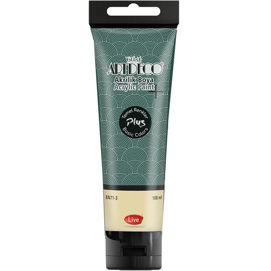 Artdeco Plus Akrilik Boya 100ml Tüp Yeşil 463