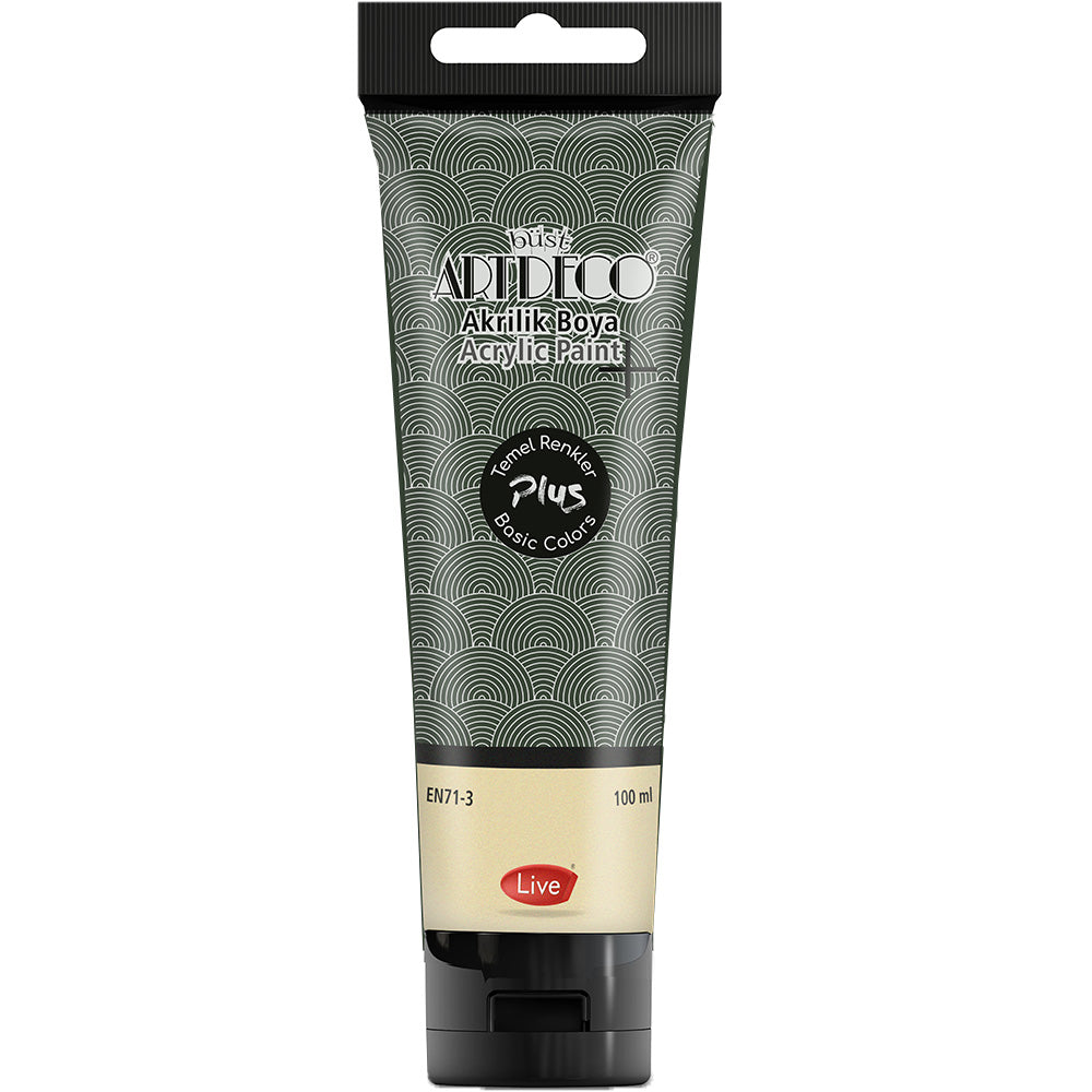 Artdeco Plus Akrilik Boya 100ml Tüp Zeytin Yeşili 470