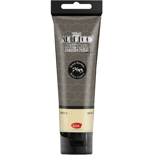 Artdeco Plus Akrilik Boya 100ml Tüp Toprak Kahve 486