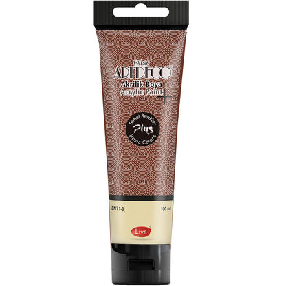 Artdeco Plus Akrilik Boya 100ml Tüp Oksit Kırmızı 490