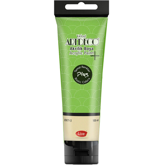 Artdeco Plus Neon Akrilik Boya 100ml Tüp Yeşil 511