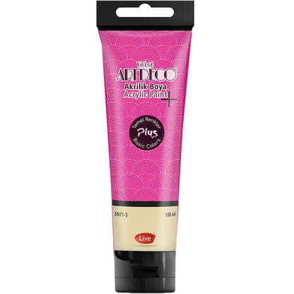 Artdeco Plus Neon Akrilik Boya 100ml Tüp Pembe 513
