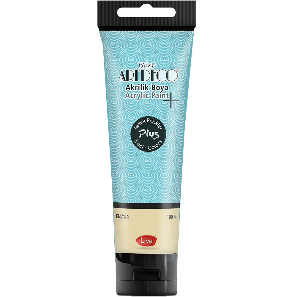 Artdeco Plus Pastel Akrilik Boya 100ml Tüp Yeşil 526