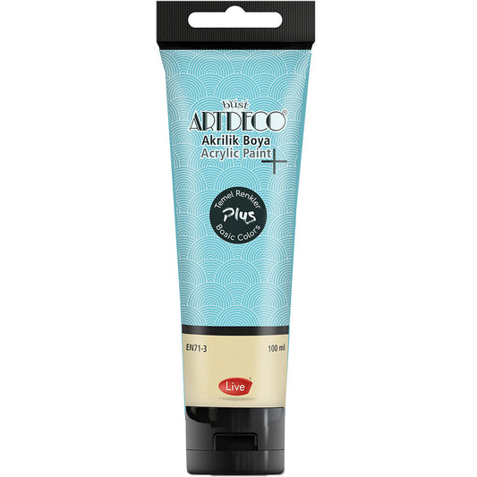 Artdeco Plus Pastel Akrilik Boya 100ml Tüp Yeşil 526
