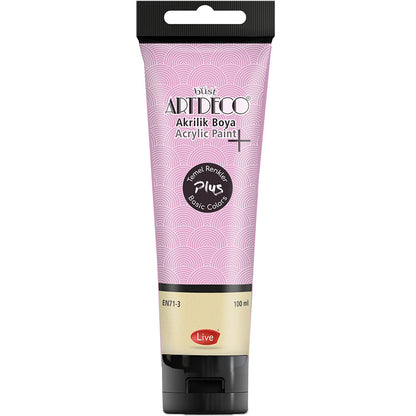 Artdeco Plus Pastel Akrilik Boya 100ml Tüp Magenta 534