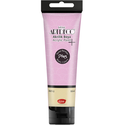 Artdeco Plus Pastel Akrilik Boya 100ml Tüp Magenta 534