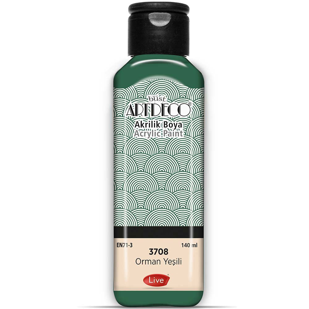 Artdeco Akrilik Boya 140ml Orman Yeşili 3708