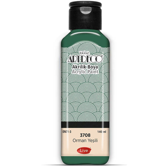 Artdeco Akrilik Boya 140ml Orman Yeşili 3708