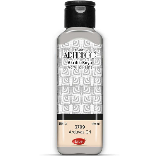 Artdeco Akrilik Boya 140ml Arduvaz Gri 3709