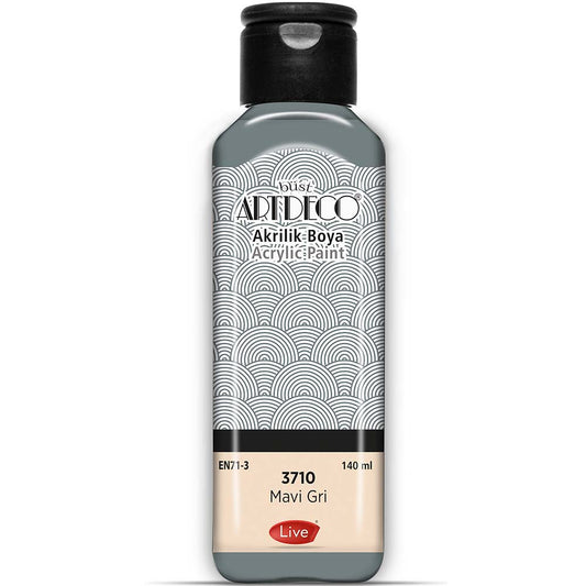 Artdeco Akrilik Boya 140ml Mavi Gri 3710