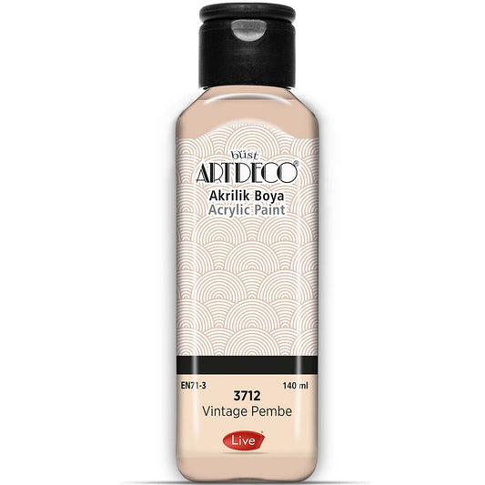Artdeco Akrilik Boya 140ml Vintage Pembe 3712