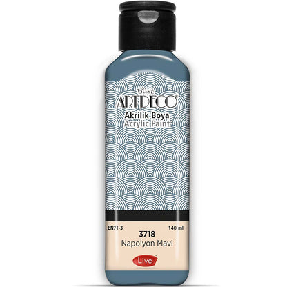Artdeco Akrilik Boya 140ml Napolyon Mavi 3718