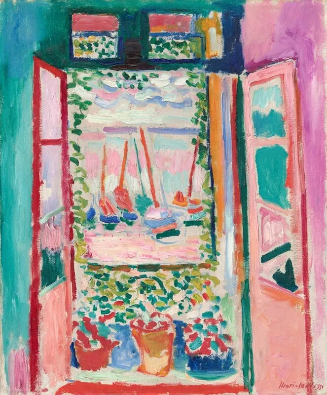 Open Window, Collioure - 1905 - Tuval üzerine yağlıboya.