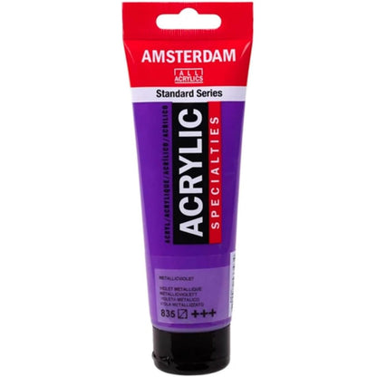 Amsterdam Acrylic 120ml Metallic Violet 835