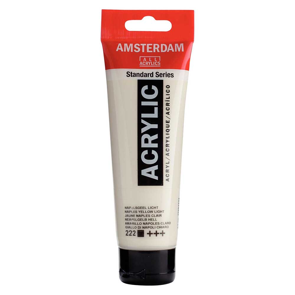 Amsterdam Acrylic 120ml Naples Yellow Light 222