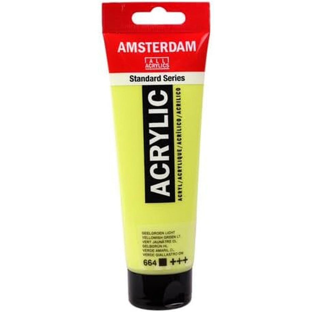 Amsterdam Acrylic 120ml Yellowish Green Light 664