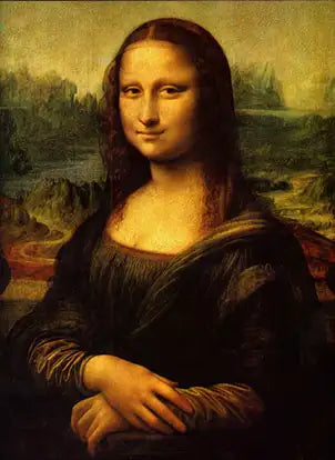 Mona Lisa - 1503 - 1519 - Ahşap panel üzerine yağlı boya, 77 cm x 53 cm