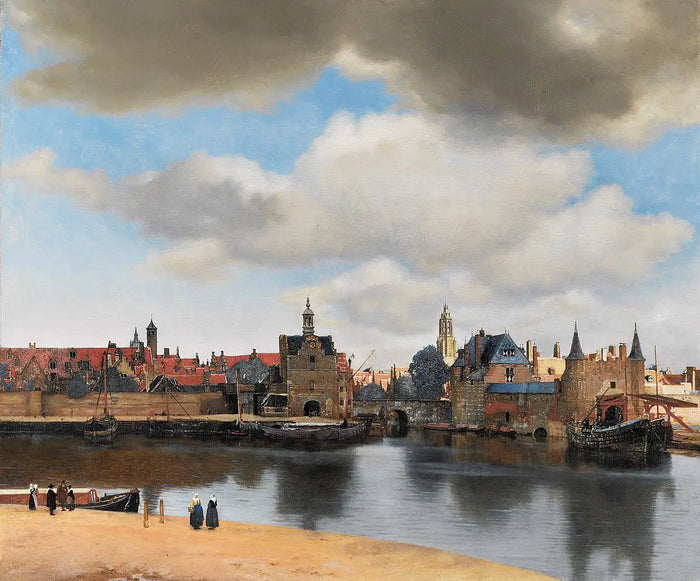 View of Delft - 1660-1661 - Tuval üzerine yağlı boya, 96.5 cm x 115 cm