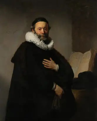 Portrait of Johannes Wtenbogaert - 1633 - 103 x 130 cm, Tuval üzerine yağlı boya