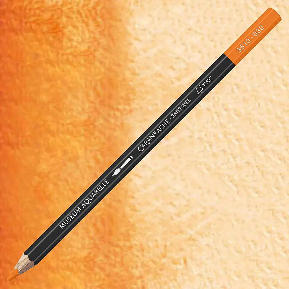 Caran d'Ache Museum Aquarelle Orange 030