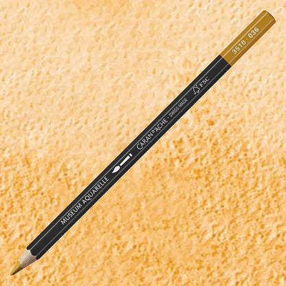 Caran d'Ache Museum Aquarelle Raw Sienna 036