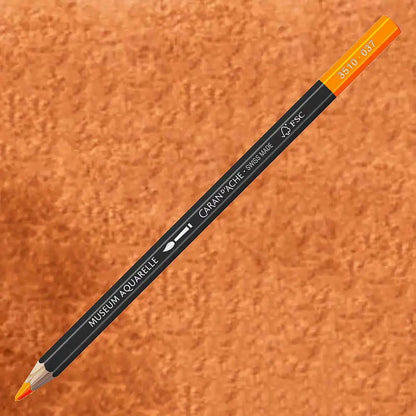 Caran d'Ache Museum Aquarelle Brown Ochre 037