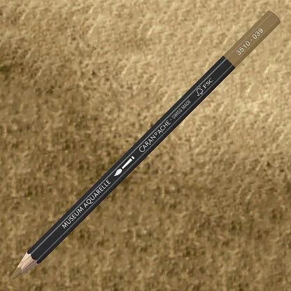 Caran d'Ache Museum Aquarelle Olive Brown 039