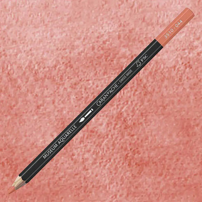 Caran d'Ache Museum Aquarelle Terracotta 044