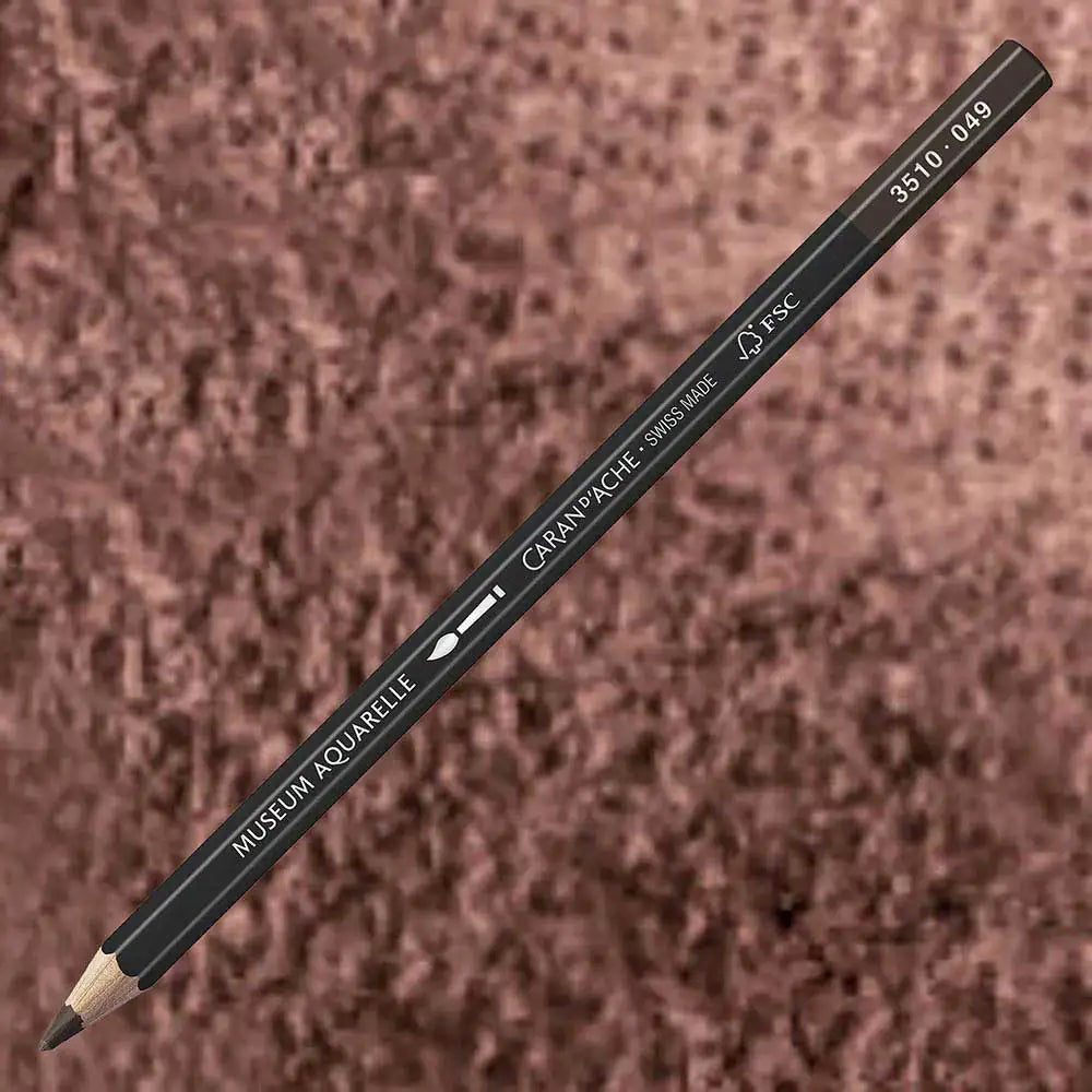 Caran d'Ache Museum Aquarelle Raw Umber 049
